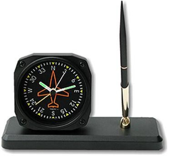Aviation Clock/ Desk Pen Set - D.G.: DS62P2