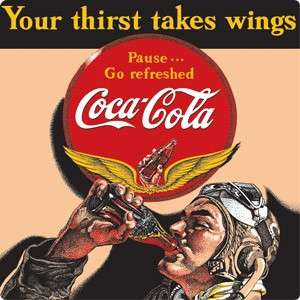 Coke Aviator Sign cokeaviatorsign