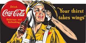 Coke Aviatrix Magnet cokegirlmagnet