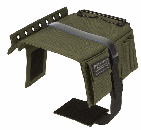 FlyBoys Olive F-16 Viper Kneeboard: viper-green