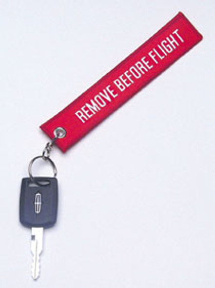 Embroidered Remove Keychain: KC-ERM