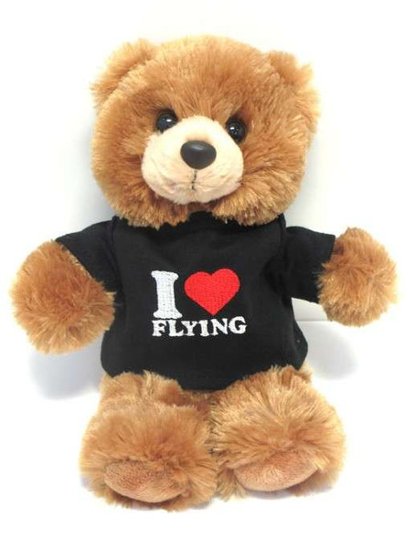 I Love Flying Bear - Brown LBB-ILF