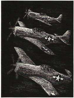 P-51 Engraving Art CR-EA51
