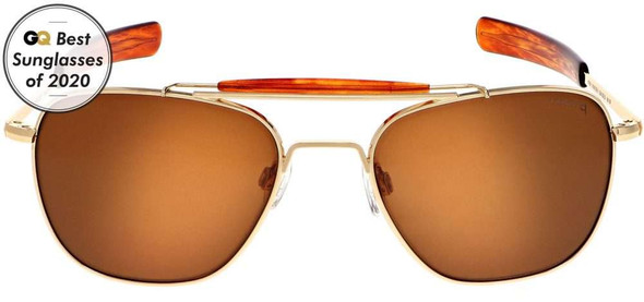 Randolph 23K Gold Aviator II Sunglasses AT51632
