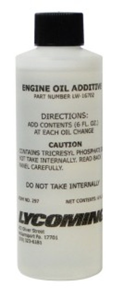 LW-16702 oil additive (Lycoming): lw-16702