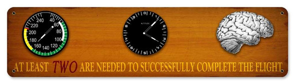 Altitude, Airspeed, & Brains Sign SIGN-AAB