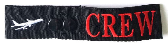 Secure Embroidered 2-Snap Crew Strap CREW STRAP