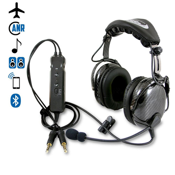 RA980 Wireless ANR General Aviation Pilot Headset: RA980-BT-ANR