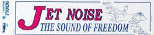 Jet Noise The Sound Of Freedom bumper sticker AS-JN