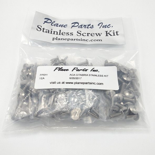 American Champion Citabria Stainless Screw Kit/Airframe: PP011