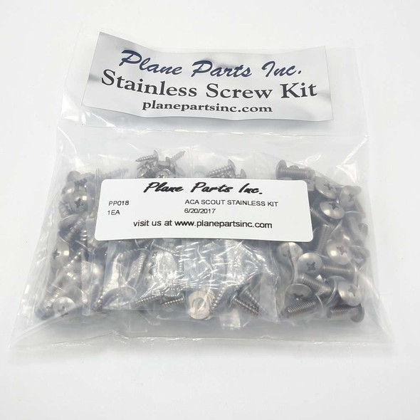 American Champion Scout Stainless Screw Kit/Airframe PP018