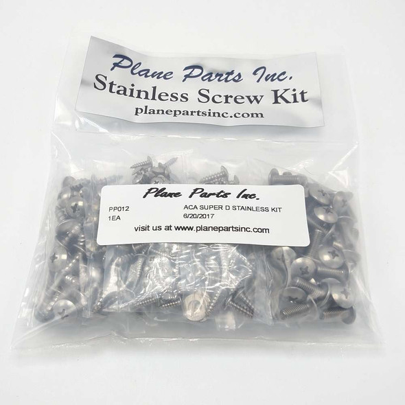 American Champion Super Decathlon Stainless Screw Kit/Airframe PP012