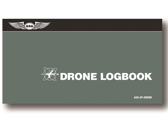 ASA Softcover Drone Logbook ASA-SP-DRONE