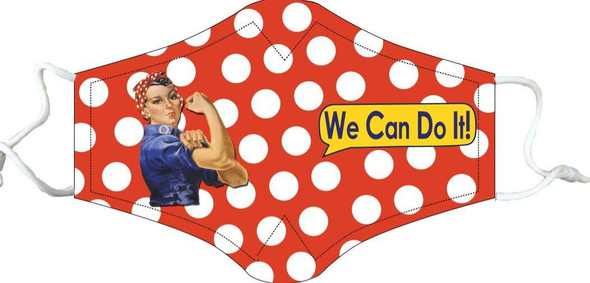 Rosie the Riveter Reusable Face Mask RR-FM