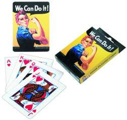 Rosie The Riveter Playing Cards AN-RCARD