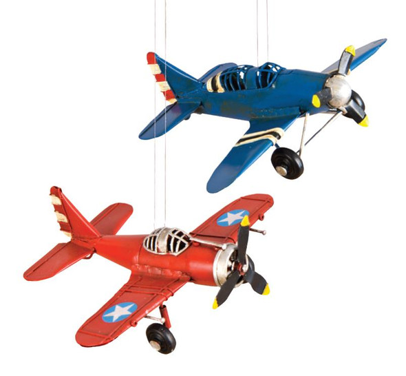 Single Prop Plane Ornament ORN-VA
