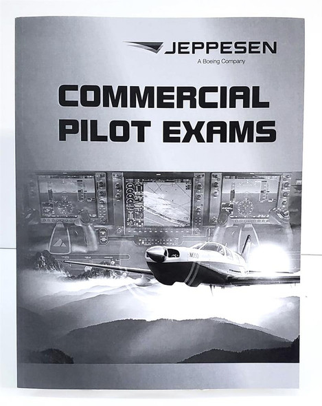 Jeppesen Commercial Pilot Exam Booklet, New Edition: 10692815-001