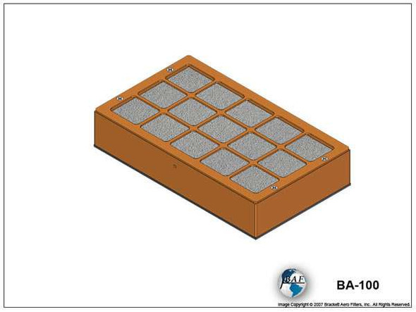 Brackett Air Filter Complete Assembly BA100 BA-100