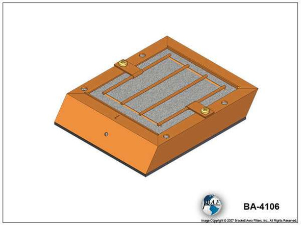 Brackett Air Filter Complete Assembly BA4106 BA-4106