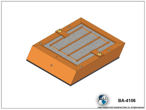 Brackett Air Filter Complete Assembly BA4106: BA-4106
