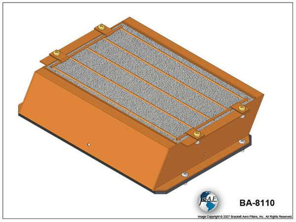 Brackett Air Filter Complete Assembly BA8110 BA-8110