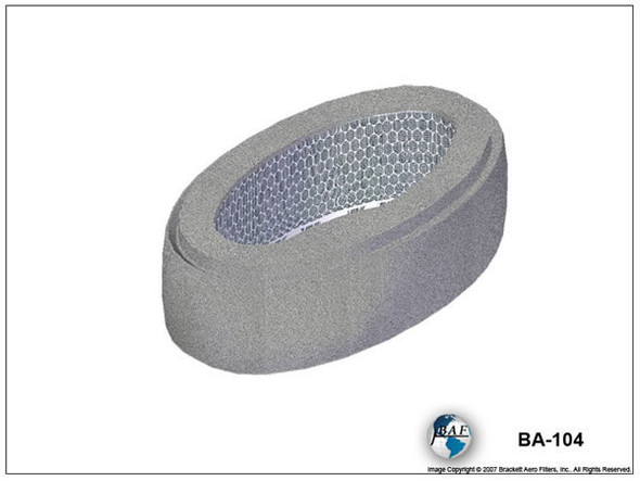 Brackett Air Filter (Element only)
(BA-3)-SkySupplyUSA