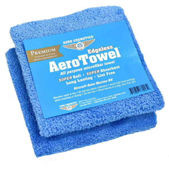 Aero Cosmetics Microfiber Premium Aero Towels 2 Pack: ATP