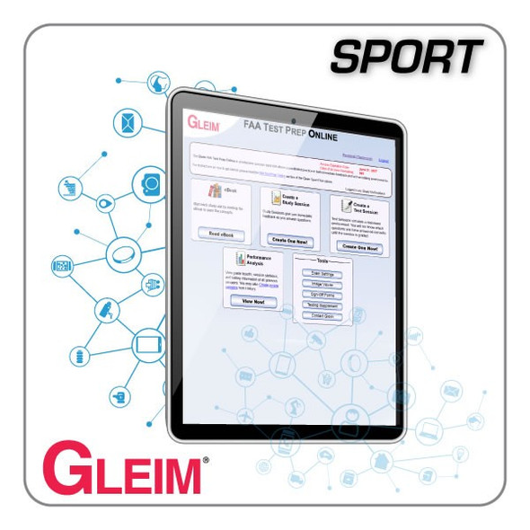 Gleim FAA Test Prep Online - Sport Pilot
GLEIM TPO-SP