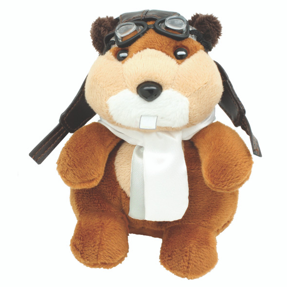 Mini Aviator Beaver Plush: SA-BEAV