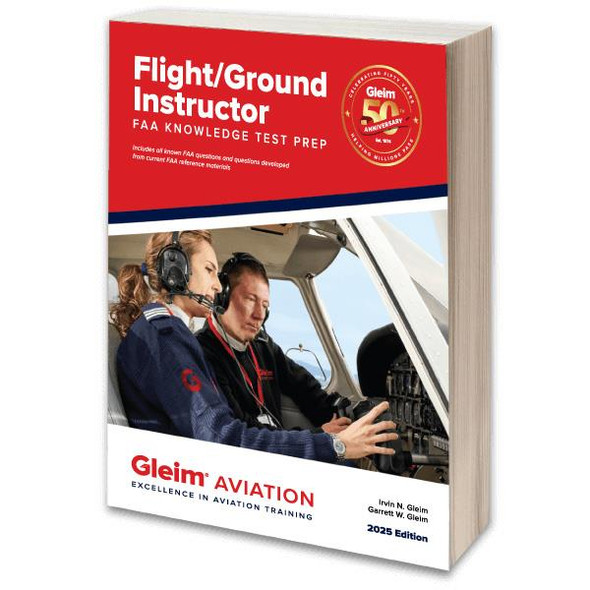 Gleim 2025 Flight/Ground Instructor Knowledge Test
G-FIGI-25