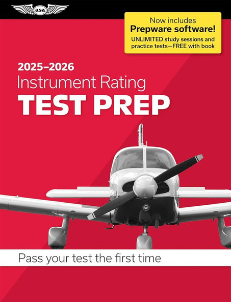 ASA 2025/2026 Instrument Rating Test Prep ASA-TP-I-25/26