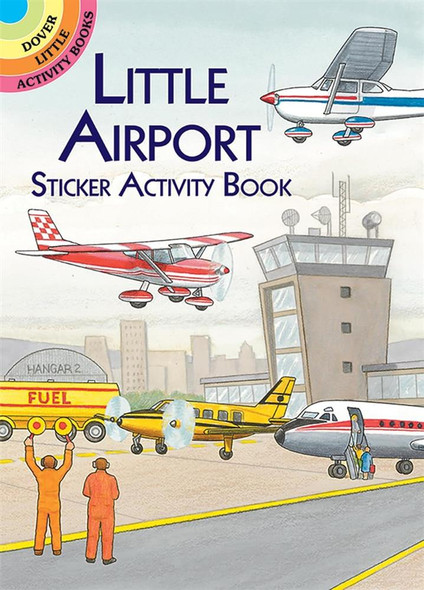 Little Airport Sticker Activity Book: AIRPORT STICKER