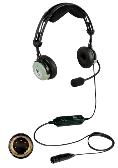 David Clark Model DC JET-X 5-Pin XLR: 43107G-02