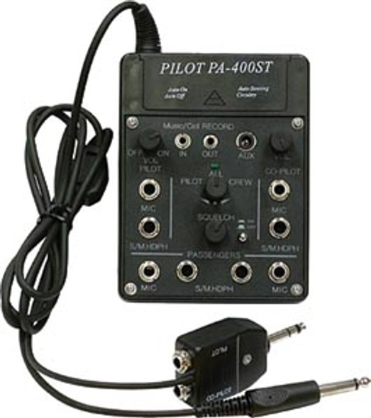 PILOT COMMUNICATIONS USA STEREO INTERCOM/4 PL/PHONE: PA-400ST