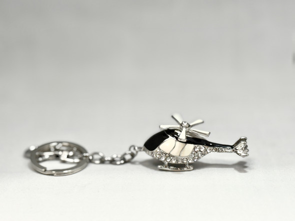 Crystal Helicopter Keychain: helikc