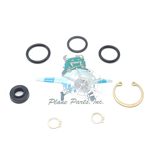 C100080-1 brake master cylinder kit . This kit contains the O-rings, wiper, back up ring, snap rings, washer and plain nut to rebuild the APPH / Commercial Aircraft Products brake master cylinder.  THIS KIT IS NOT YET PMA APPROVED.