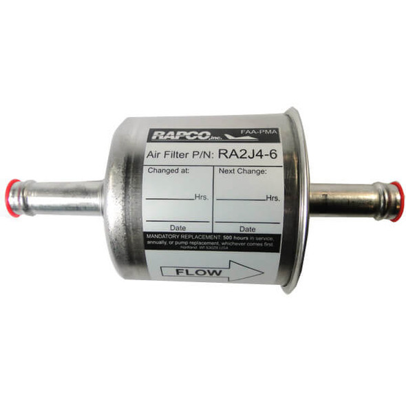 Rapco RA2J4-6 Inline Air Filter RA2J4-6