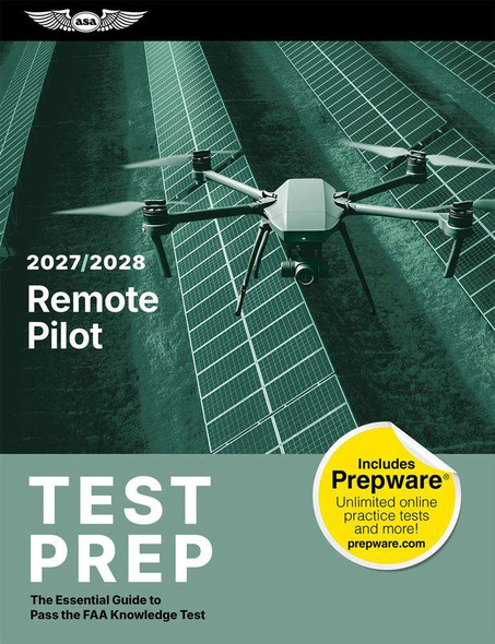 ASA 2027-2028 Remote Pilot Test Prep w/ Prepware ASA-TP-UAS-27/28