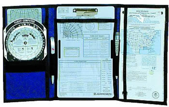 Jeppesen VFR Trifold Kneeboard with Clipboard: 10001306