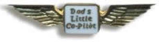 Dad's Co-Pilot Pin: DADSCOPILOT