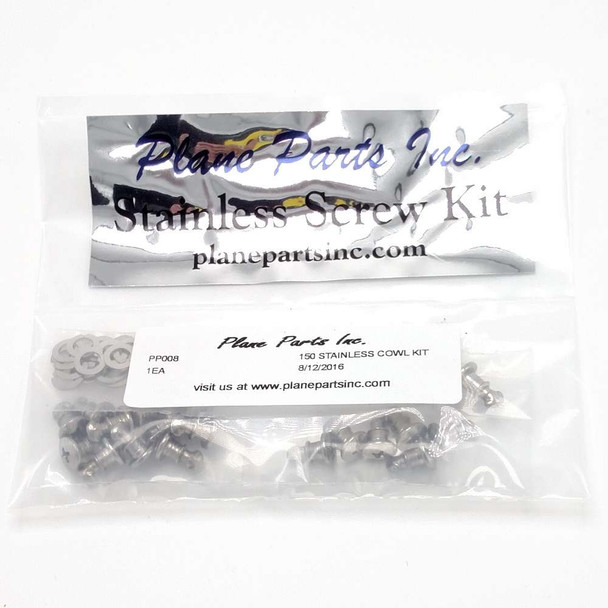Cessna 150 Stainless Cowl Fastener Kit PP008