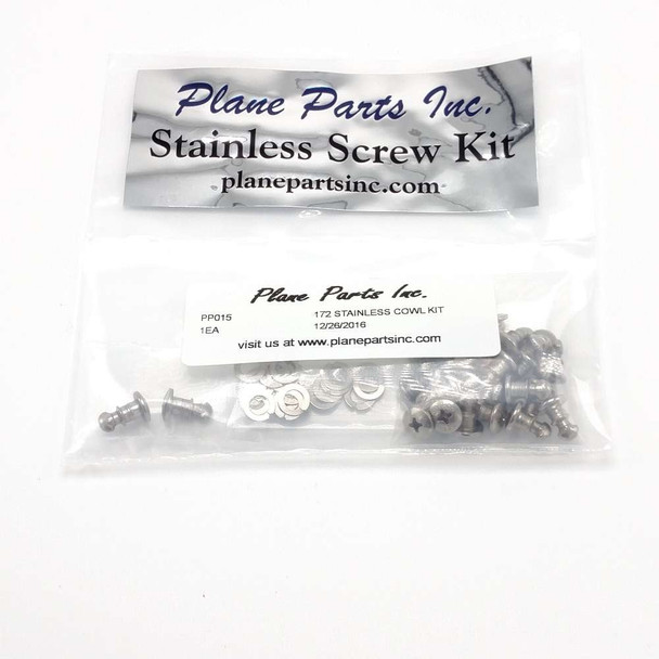 Cessna 172 Stainless Cowl Fastener Kit PP015