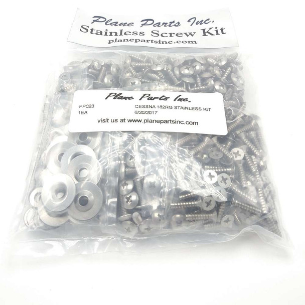 Cessna 182RG Stainless Screw Kit/Airframe PP023