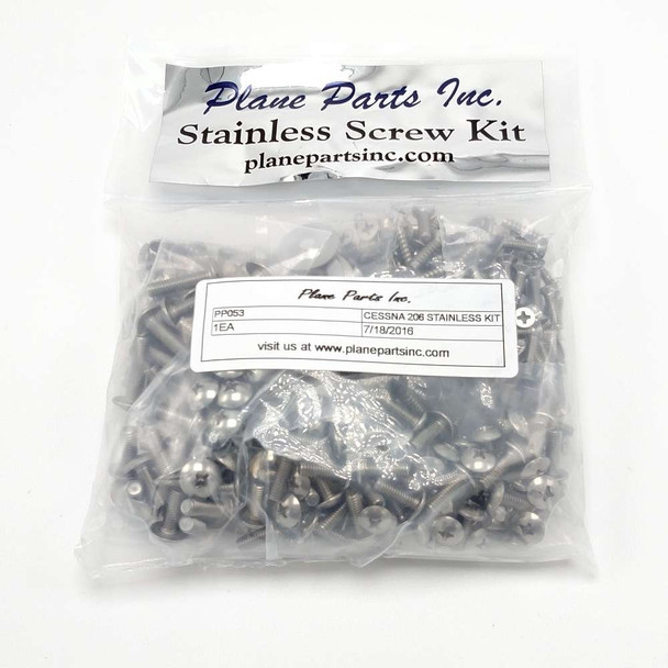 Cessna 206 Stainless Screw Kit/Airframe PP053