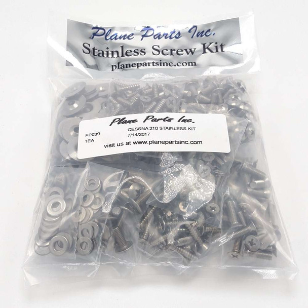 Cessna 210 Stainless Screw Kit/Airframe PP039
