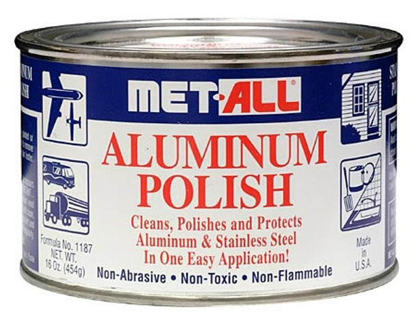 Met-All Aluminum Polish, 1lb can