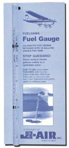 Fuelhawk Gauge C172/26.5GAL FUEL-172/26