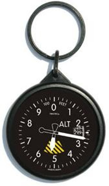 Keychain - Round Altimeter
(KCALTR)-SkySupplyUSA