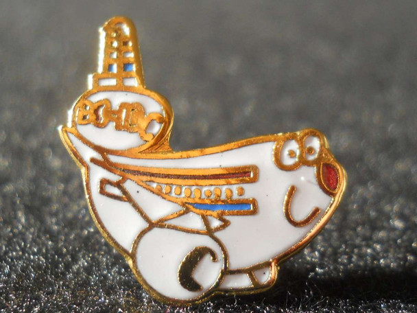 Smiley Plane Pin SmileyPlanePin