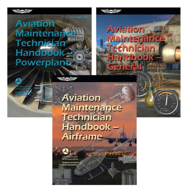 ASA set of 3 AMT Handbooks ASA-8083-AMT-SET